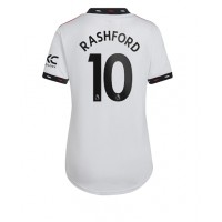 Fotbalové Dres Manchester United Marcus Rashford #10 Dámské Venkovní 2022-23 Krátký Rukáv